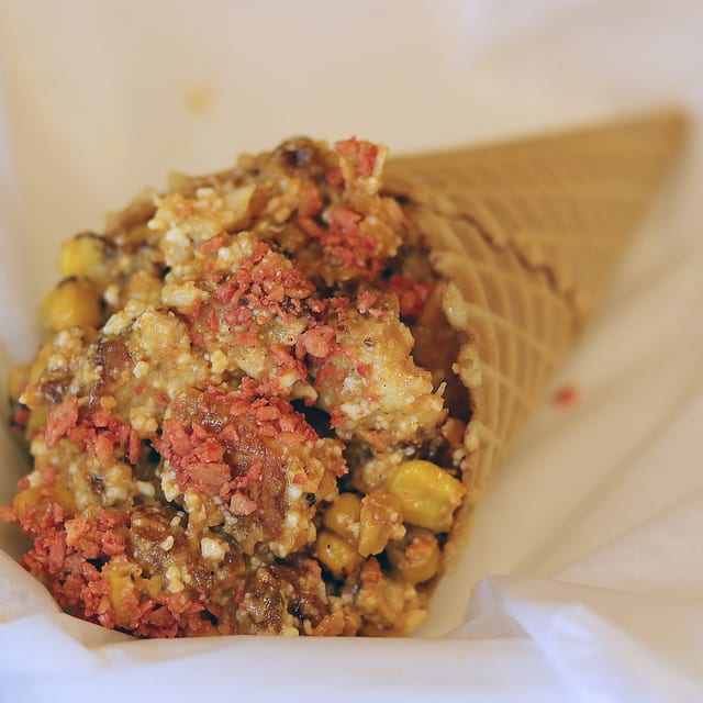Chicken Corn Cone.