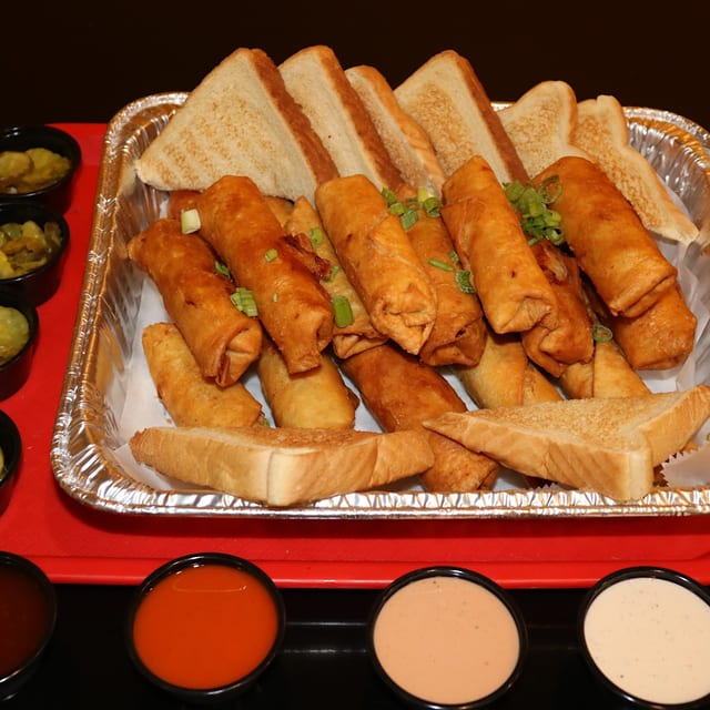 Chicken Rolls Party Feast.